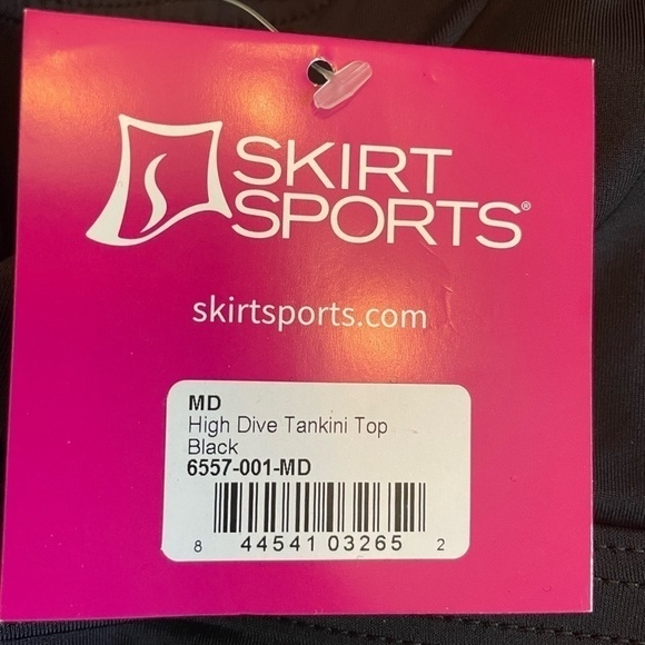 Skirtsports Womens High Dive Tankini Top Swimwear Black - Picture 11 of 14